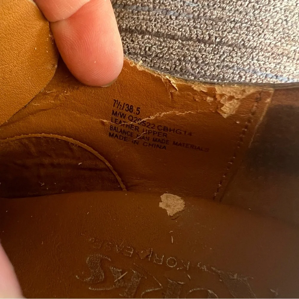 Kork Ease Women’s Roana Brown  Leather Lace Up Booties Size 7.5 - Picture 12 of 13